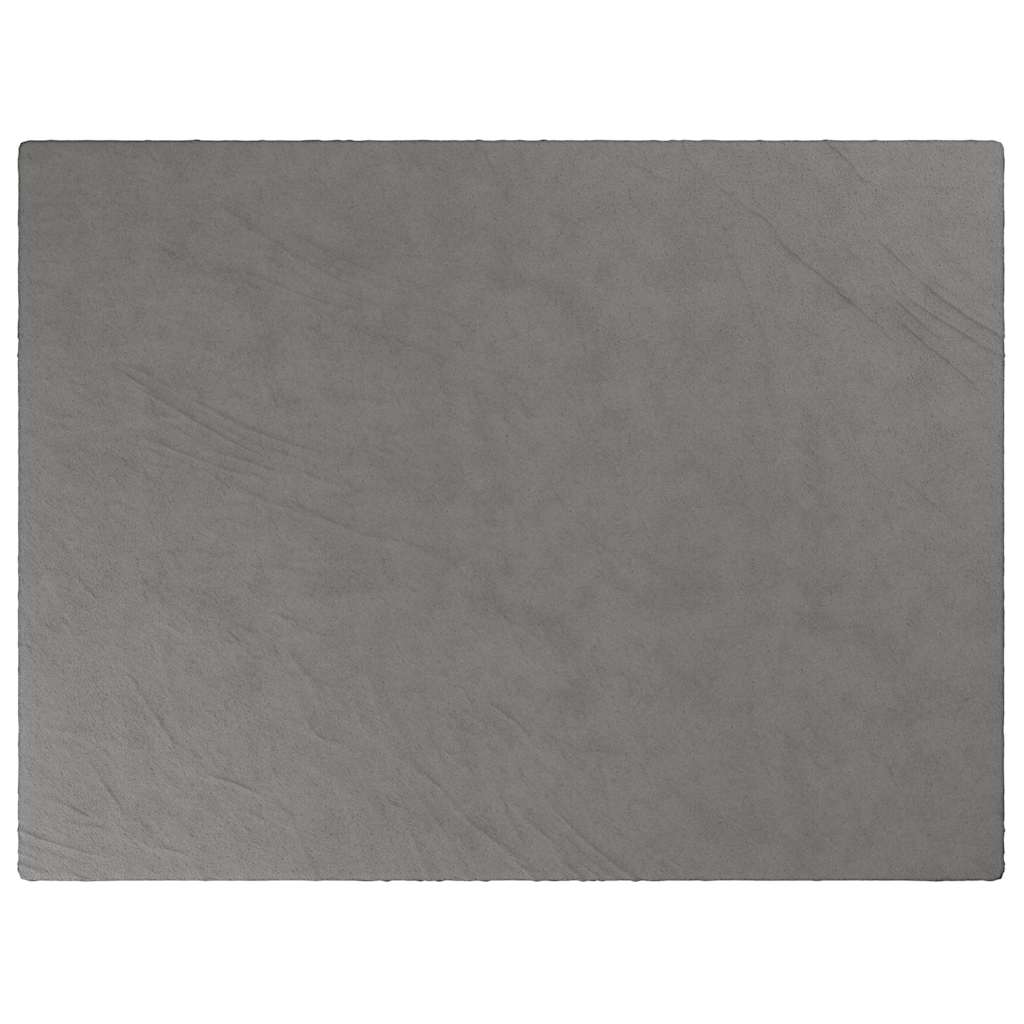 vidaXL Koc obciążeniowy z poszewką, szary, 150x200 cm, 7 kg, tkanina