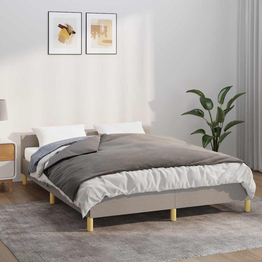 vidaXL Koc obciążeniowy z poszewką, szary, 150x200 cm, 7 kg, tkanina
