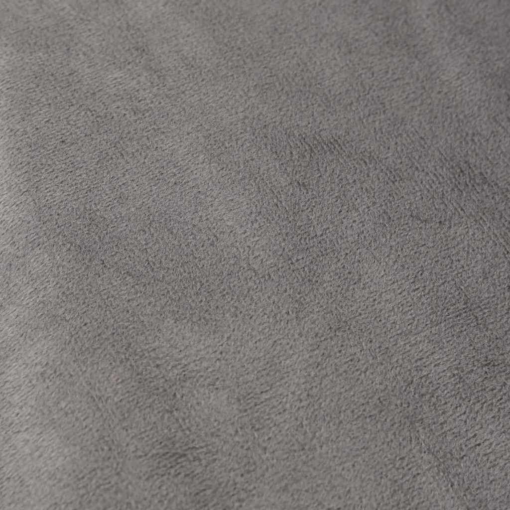 vidaXL Koc obciążeniowy z poszewką, szary, 155x220 cm, 7 kg, tkanina
