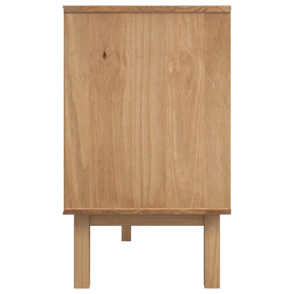 vidaXL Szafka OTTA, 114x43x73,5 cm, lita sosna