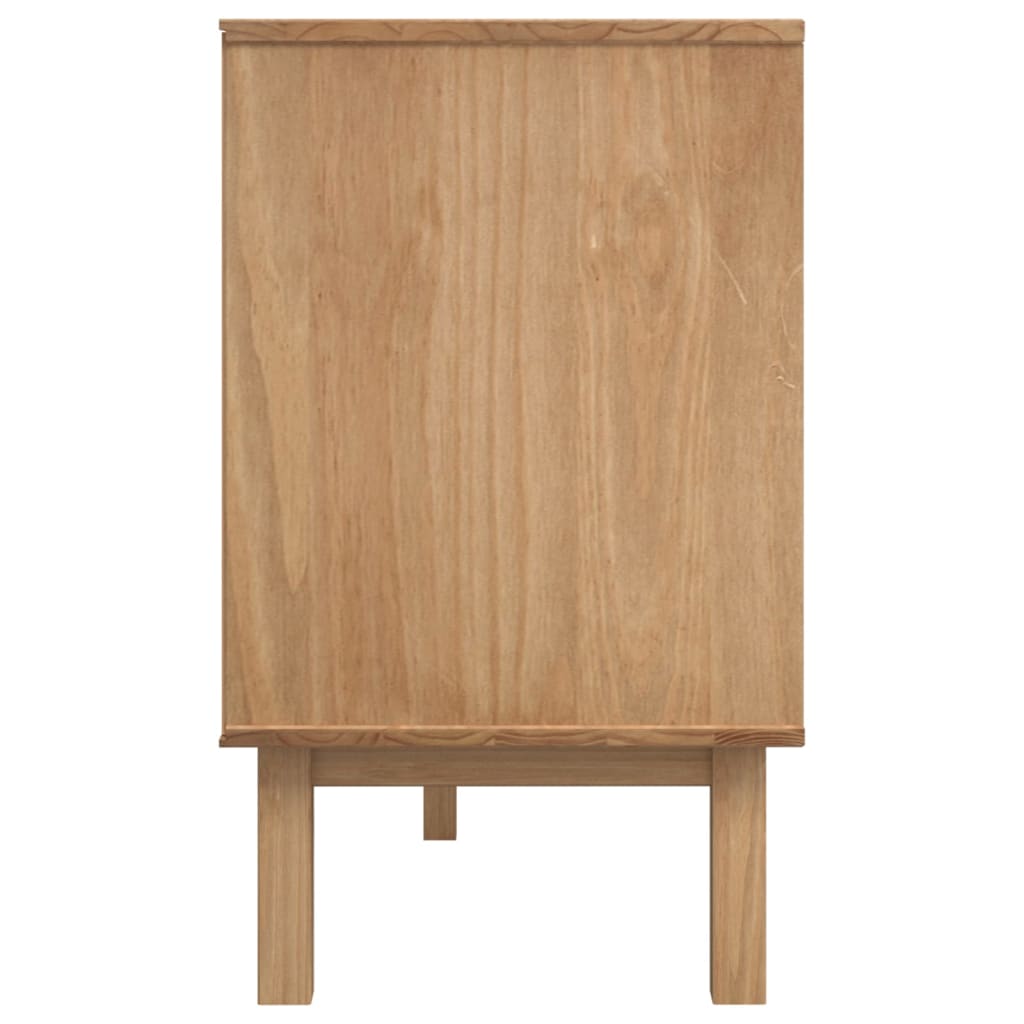 vidaXL Szafka OTTA, 114x43x73,5 cm, lita sosna