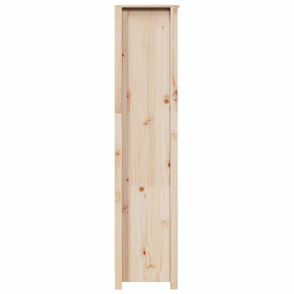 vidaXL Szafka, 80x35x154 cm, lite drewno sosnowe
