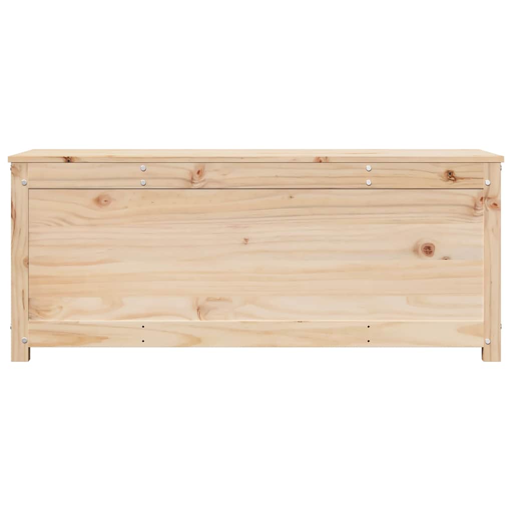 vidaXL Skrzynia do przechowywania, 110x50x45,5 cm, lita sosna