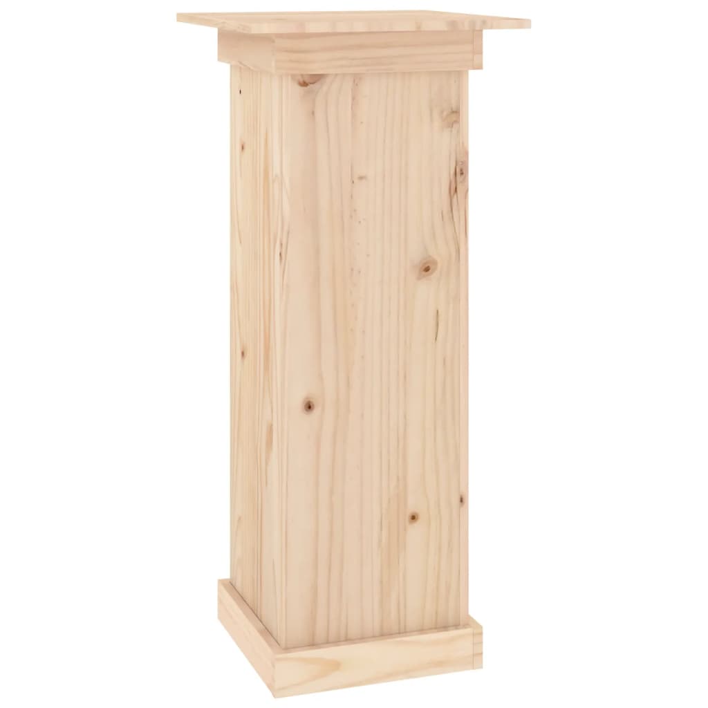 vidaXL Kwietnik, 40x40x90 cm, lite drewno sosnowe