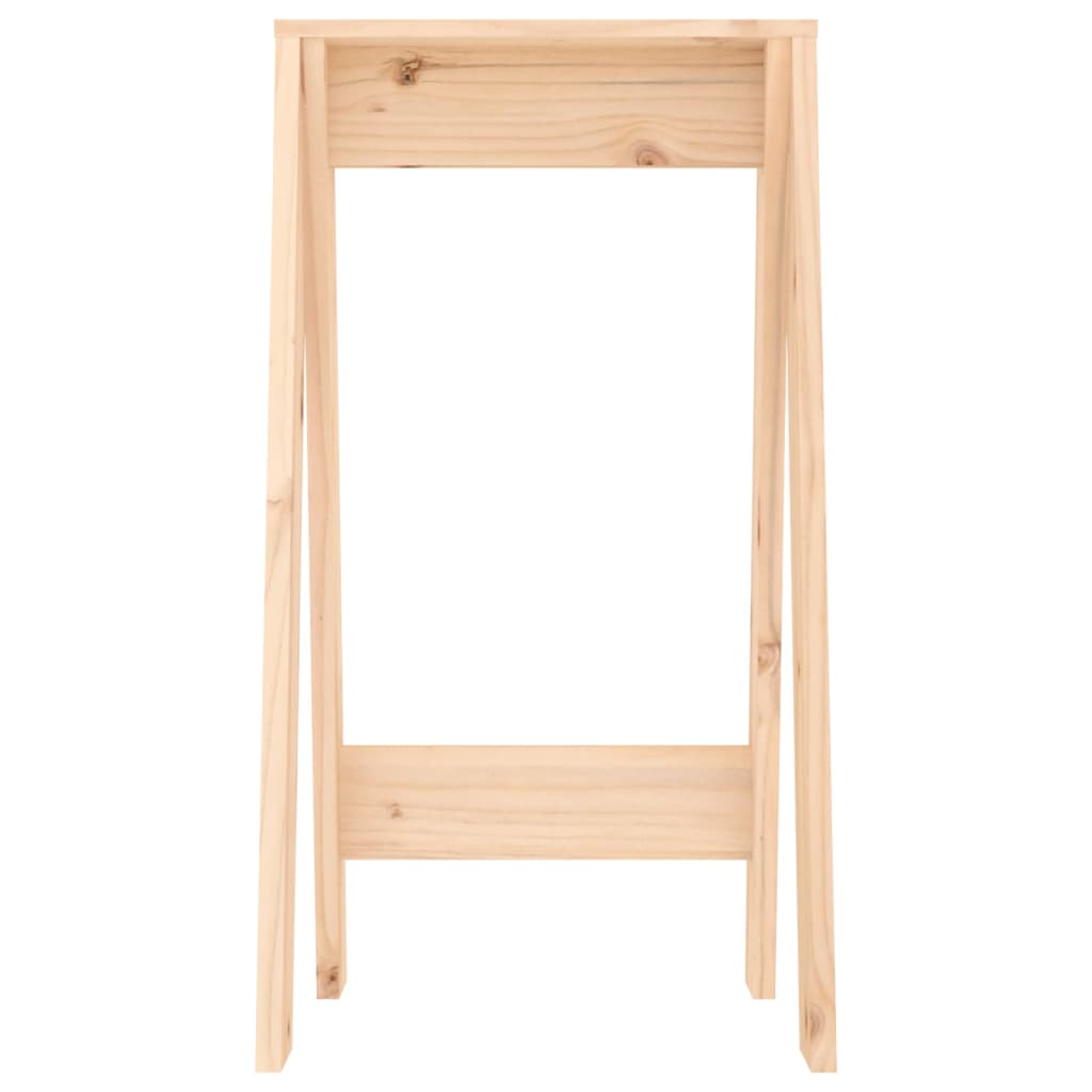 vidaXL Stołki, 2 szt., 40x40x75 cm, lite drewno sosnowe