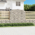 vidaXL Łukowaty kosz gabionowy 200x50x180/200 cm, galwanizowane żelazo