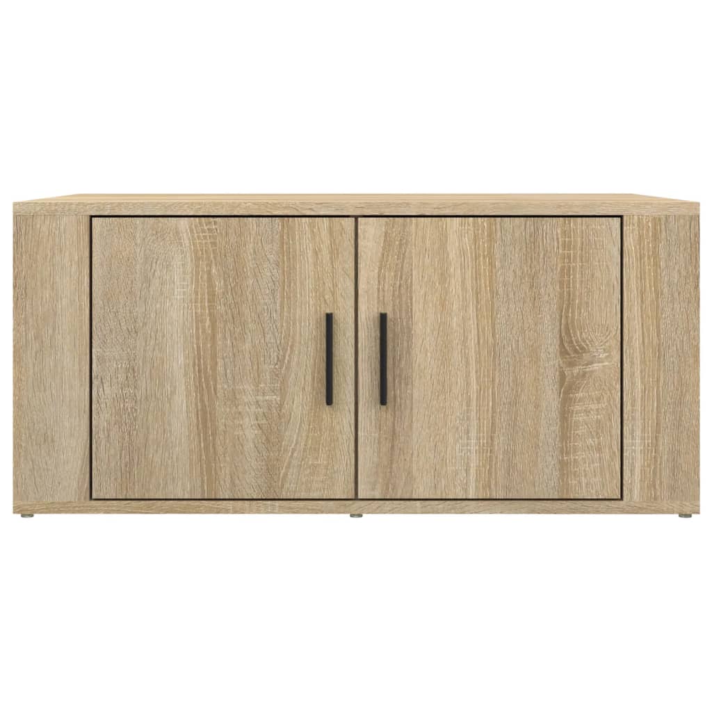 vidaXL Stolik kawowy, dąb sonoma, 80x50x36 cm materiał drewnopochodny