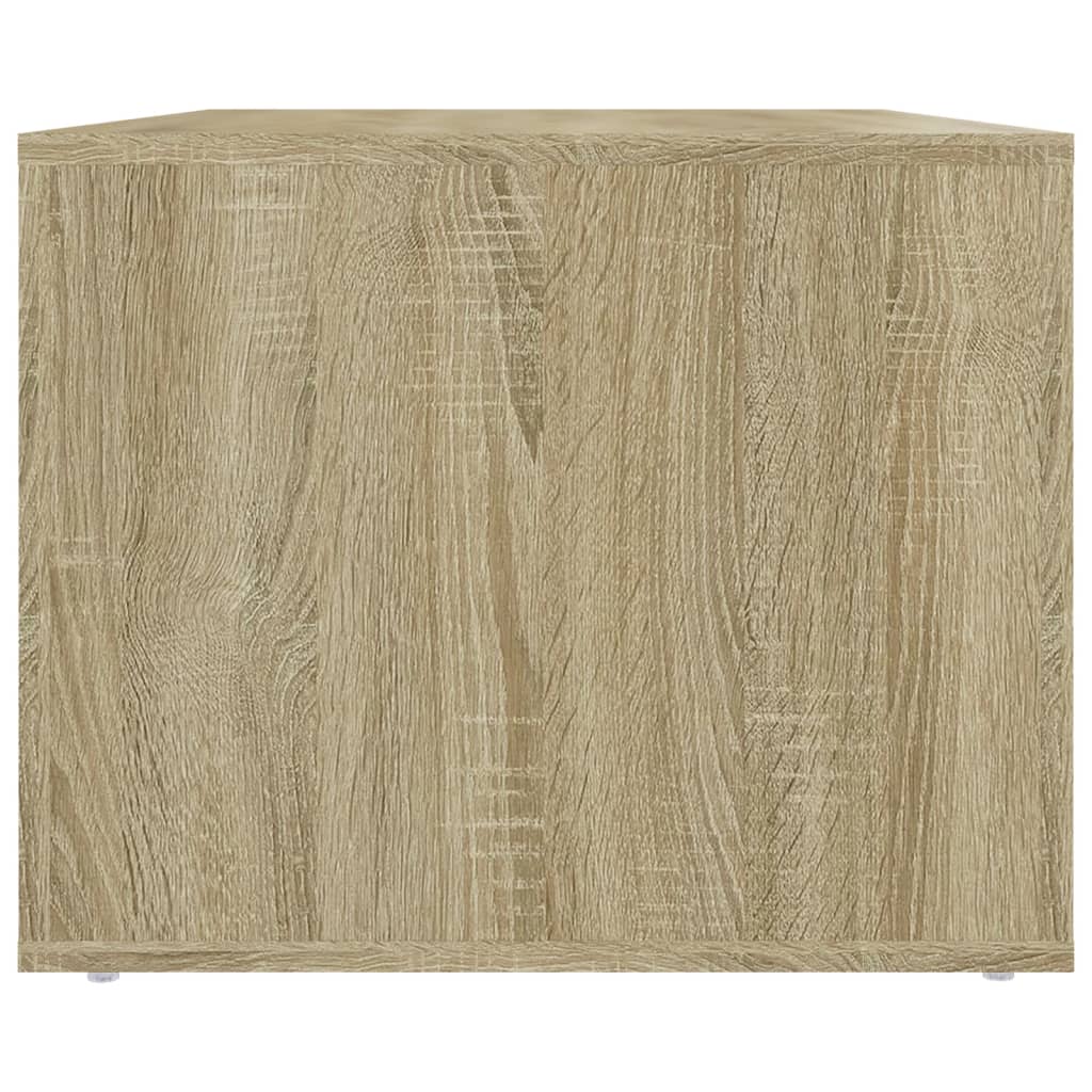 vidaXL Stolik kawowy, dąb sonoma 80x50x40 cm, materiał drewnopochodny