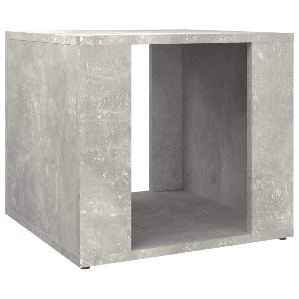vidaXL Szafka nocna, szarość betonu, 41x40x36 cm