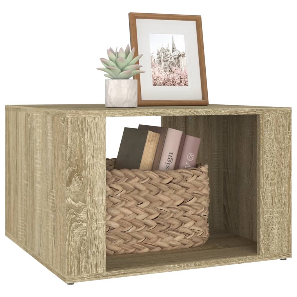 vidaXL Szafka nocna, dąb sonoma, 57x55x36 cm, materiał drewnopochodny