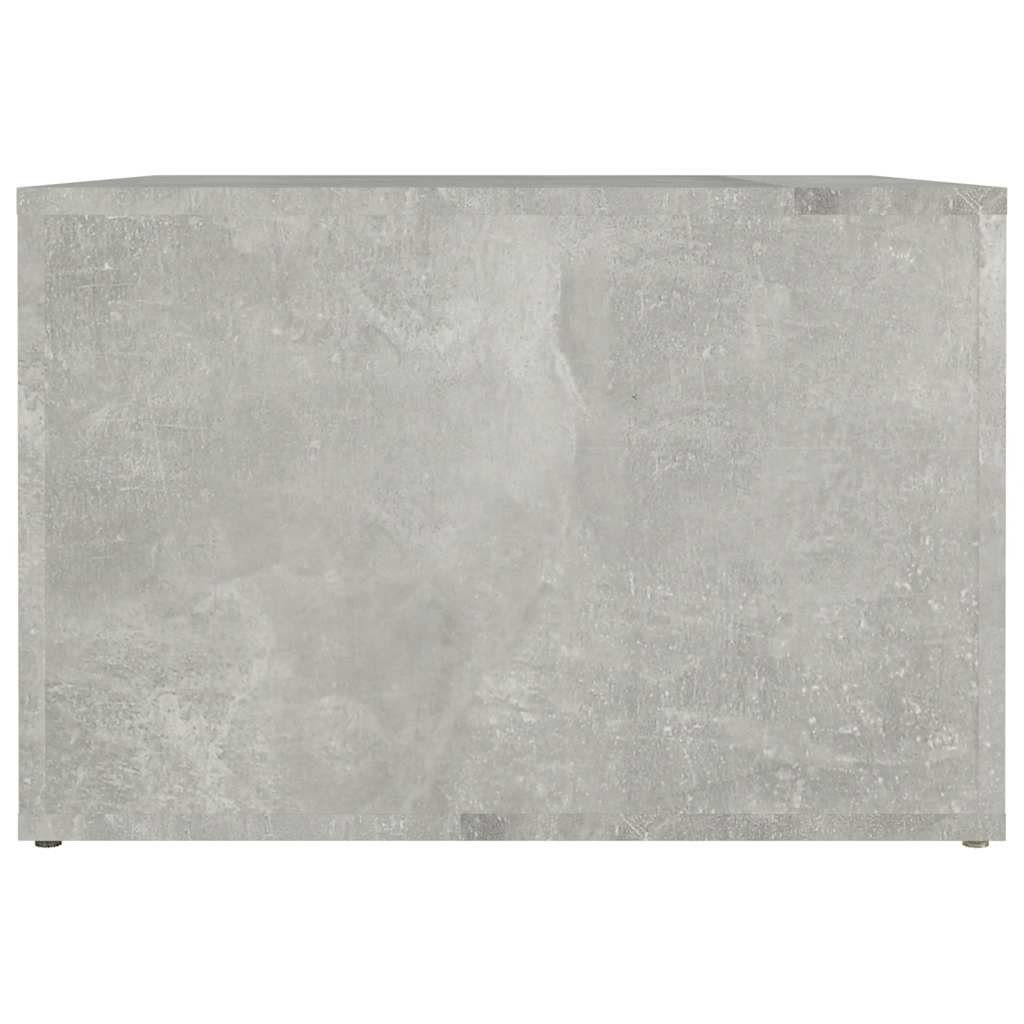 vidaXL Szafka nocna, szarość betonu, 57x55x36 cm