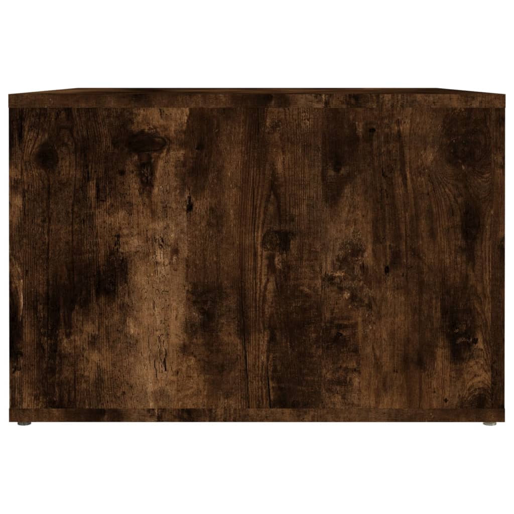 vidaXL Szafka nocna, przydymiony dąb, 57x55x36 cm