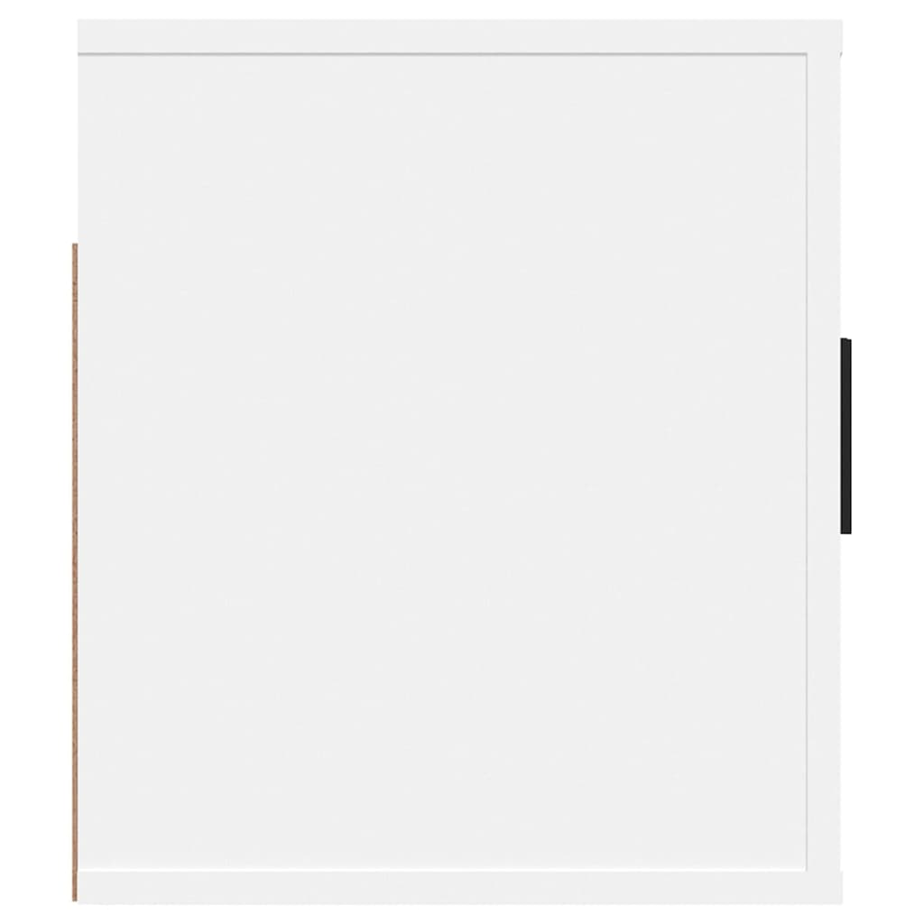 vidaXL Wisząca szafka telewizyjna, biała, 100x34,5x40 cm