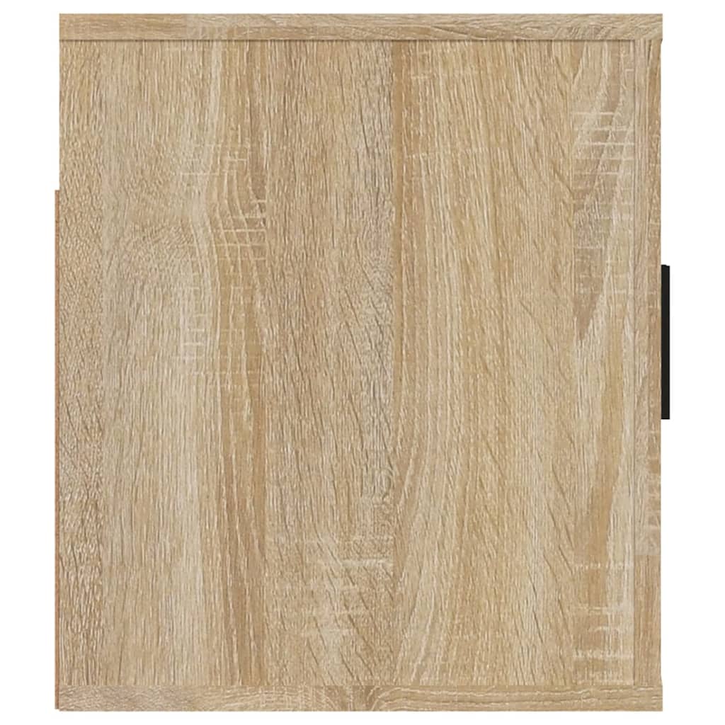 vidaXL Wisząca szafka telewizyjna, dąb sonoma, 100x34,5x40 cm