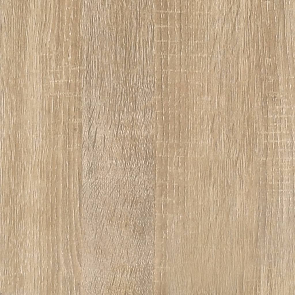 vidaXL Wisząca szafka telewizyjna, dąb sonoma, 100x34,5x40 cm