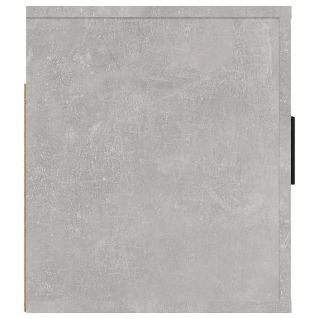 vidaXL Wisząca szafka telewizyjna, szarość betonu, 100x34,5x40 cm