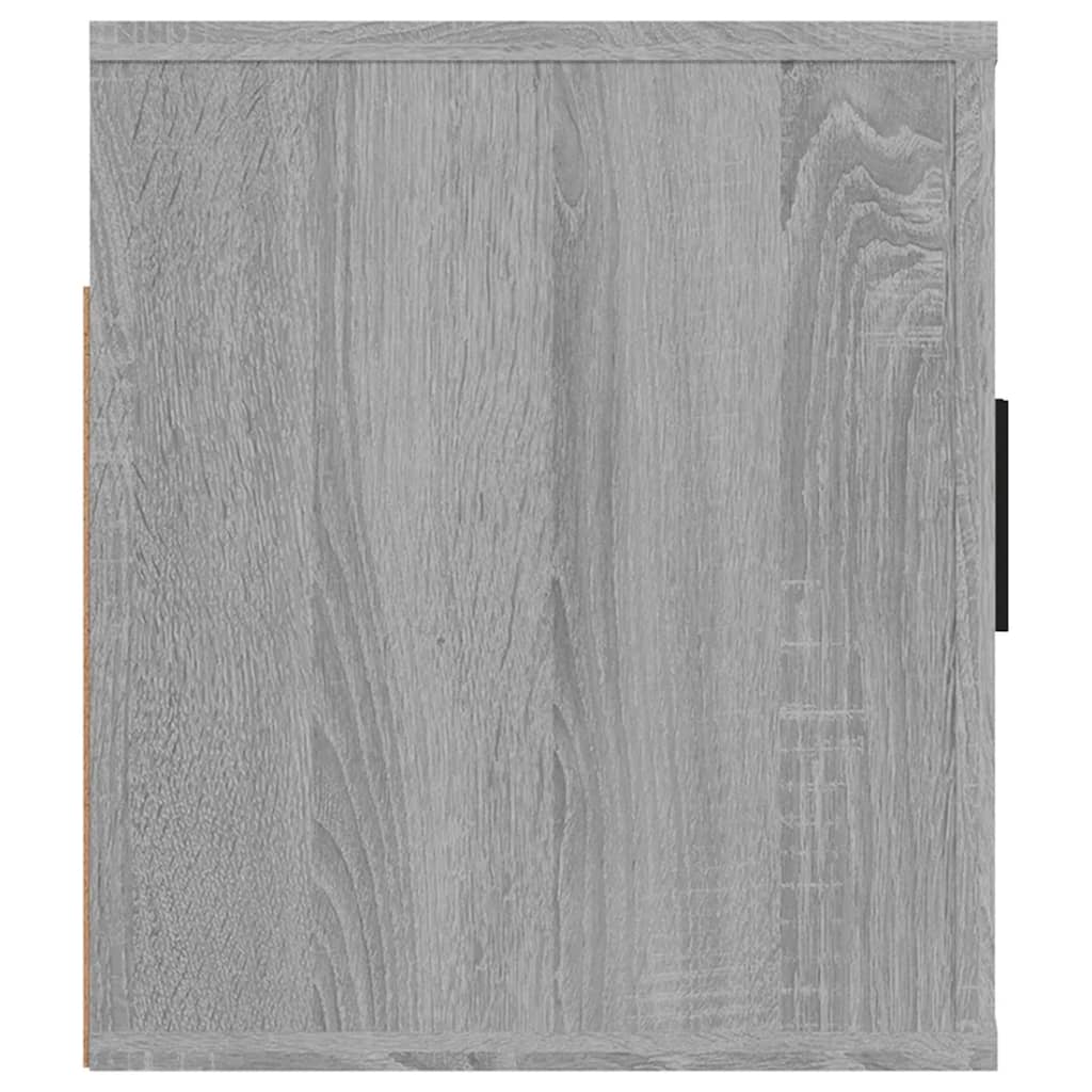 vidaXL Wisząca szafka telewizyjna, szary dąb sonoma, 100x34,5x40 cm
