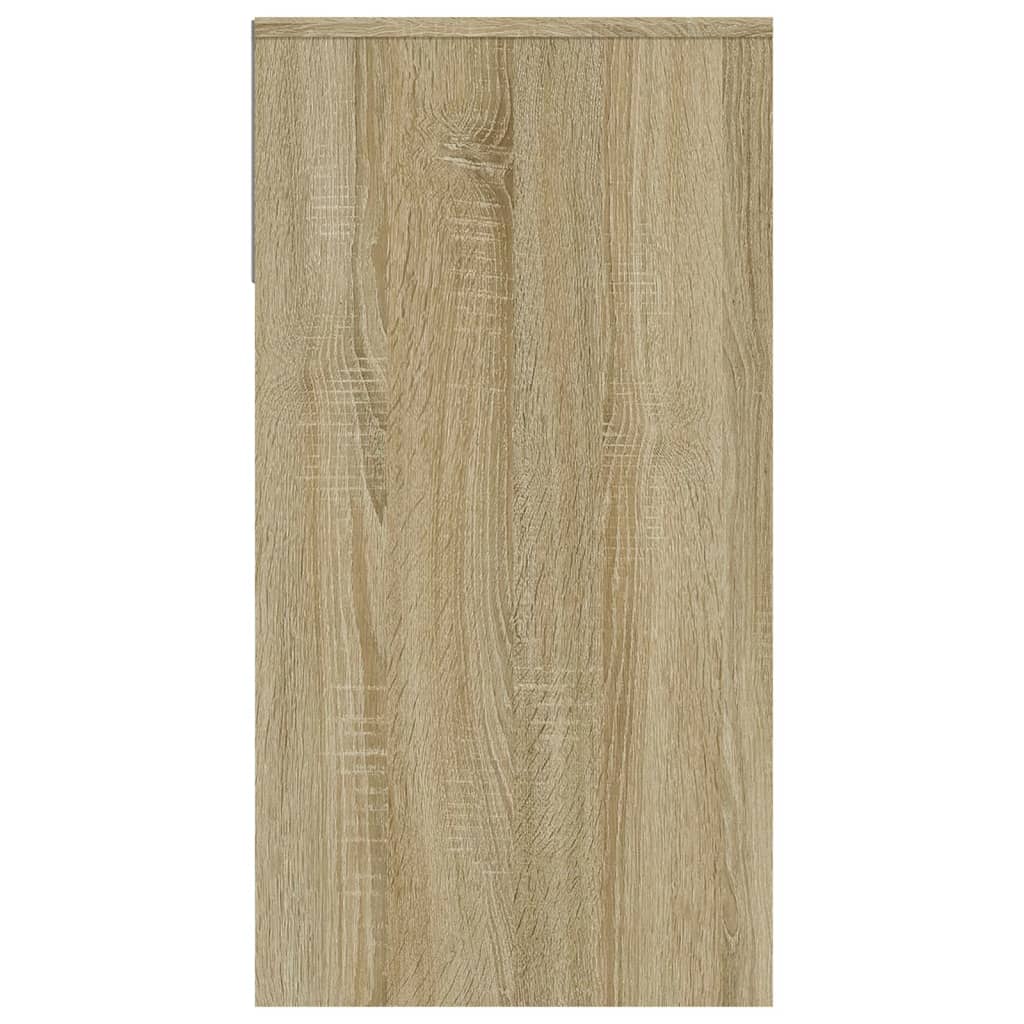vidaXL Stolik konsolowy, dąb sonoma, 100x39x75 cm