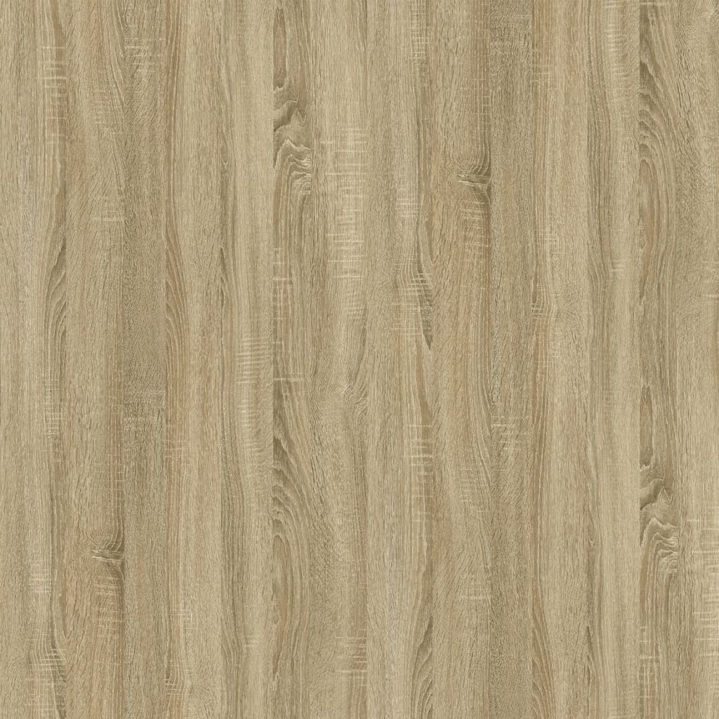 vidaXL Stolik konsolowy, dąb sonoma, 100x39x75 cm