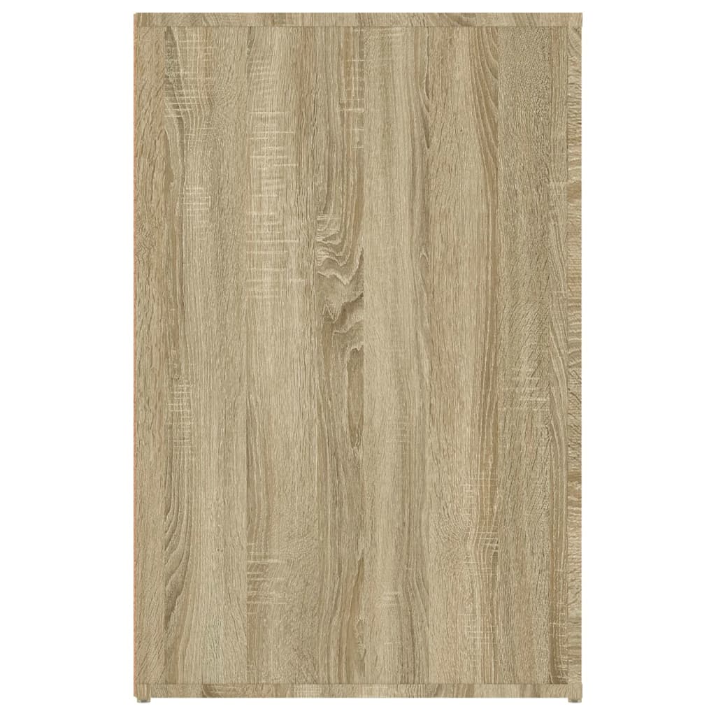 vidaXL Biurko, dąb sonoma, 100x49x75 cm, materiał drewnopochodny