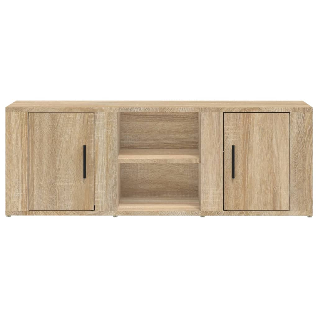 vidaXL Szafka pod TV, dąb sonoma, 100x31,5x35 cm