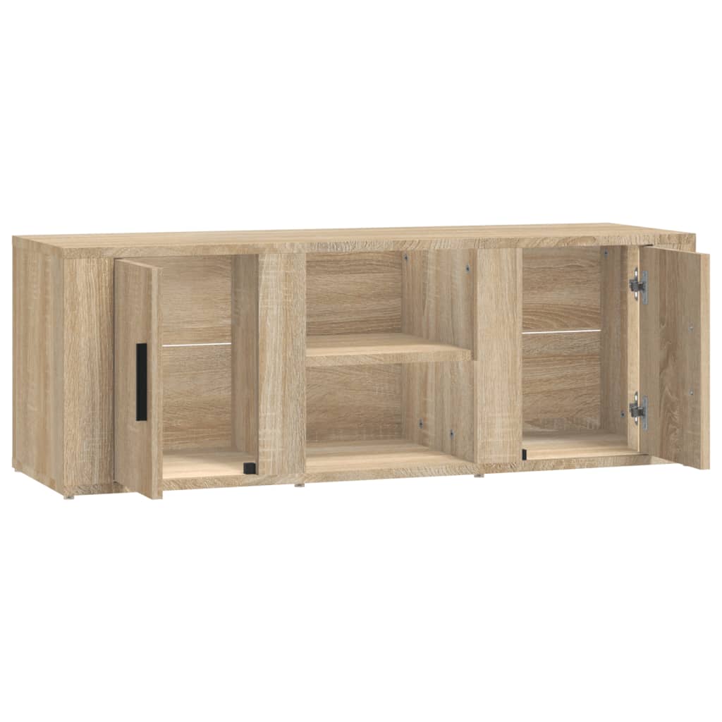 vidaXL Szafka pod TV, dąb sonoma, 100x31,5x35 cm
