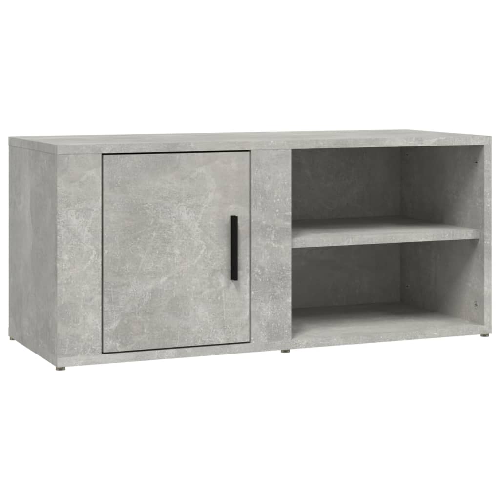 vidaXL Szafki pod telewizor, 2 szt., szarość betonu, 80x31,5x36 cm
