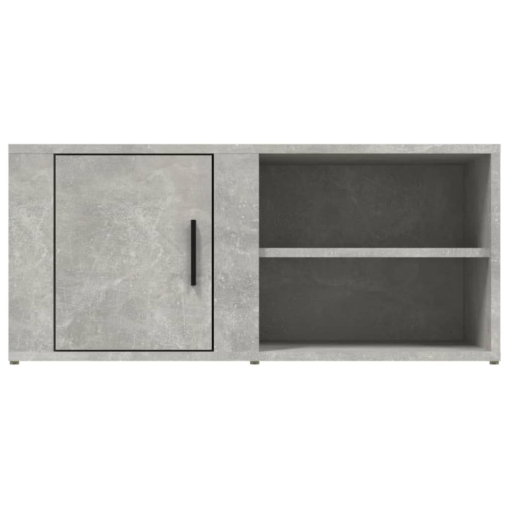 vidaXL Szafki pod telewizor, 2 szt., szarość betonu, 80x31,5x36 cm