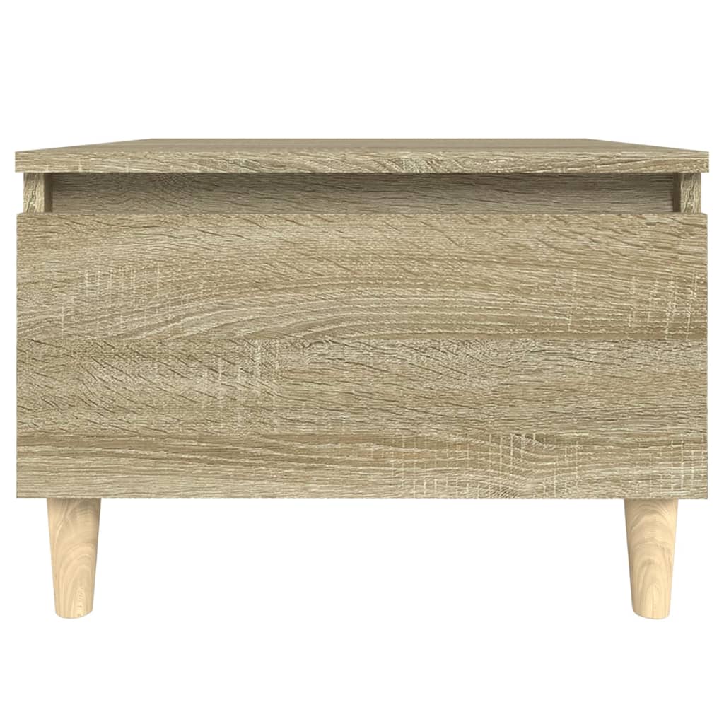 vidaXL Stolik boczny, dąb sonoma, 50x46x35 cm, materiał drewnopochodny