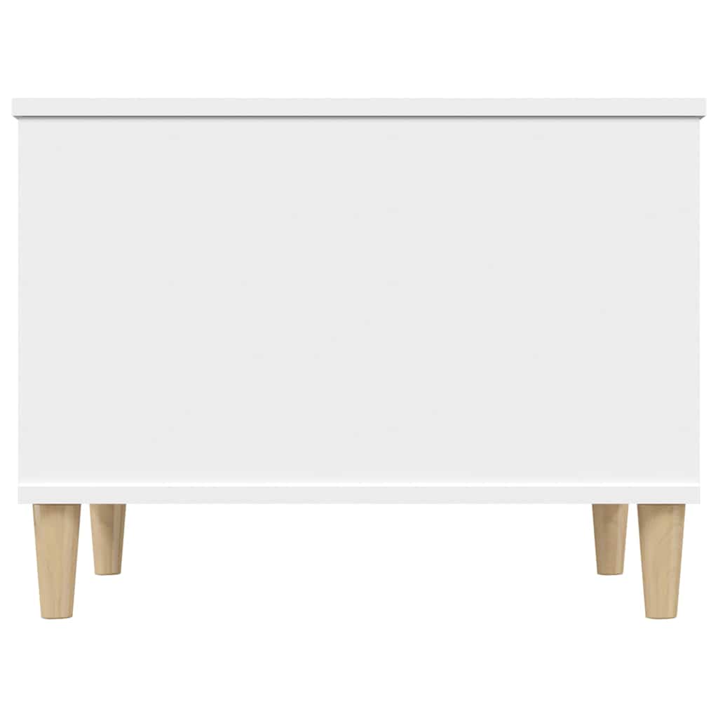 vidaXL Stolik kawowy, biały 60x44,5x45 cm, materiał drewnopochodny