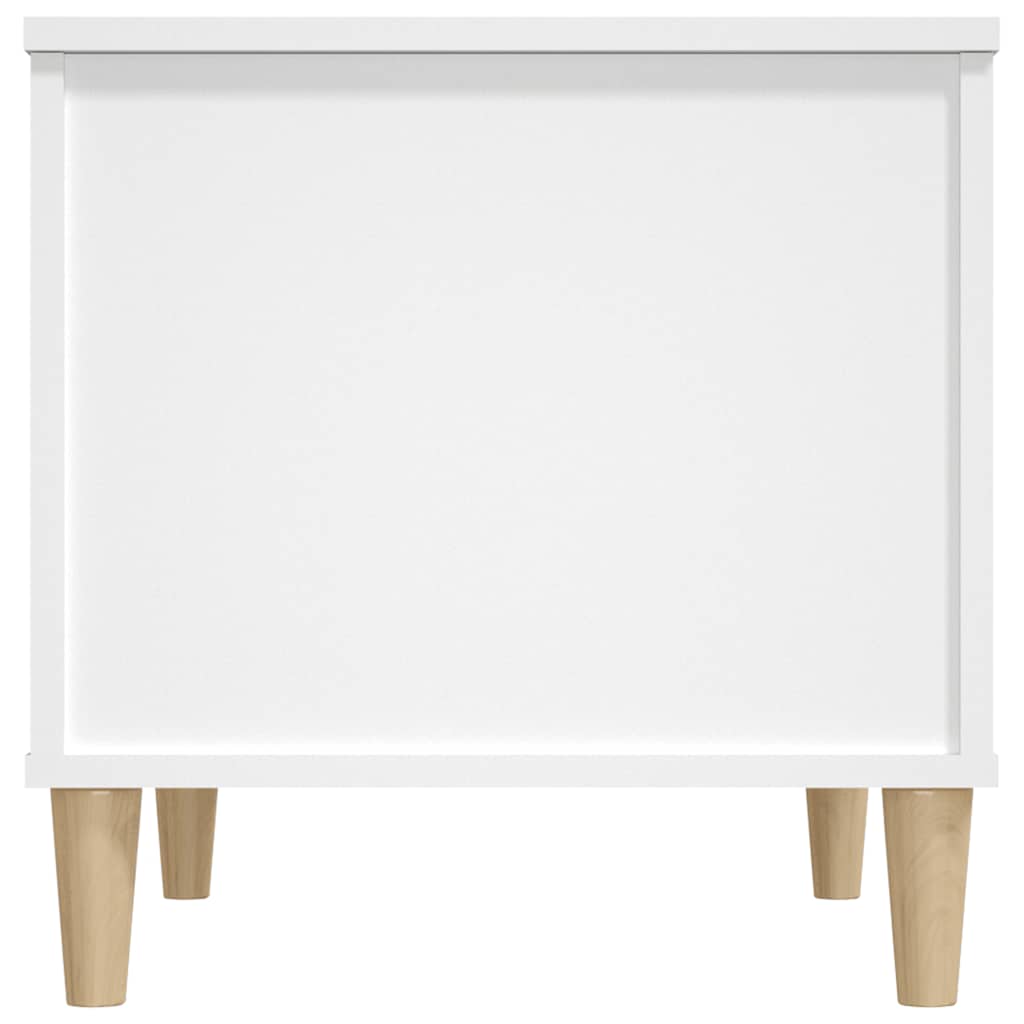 vidaXL Stolik kawowy, biały 60x44,5x45 cm, materiał drewnopochodny