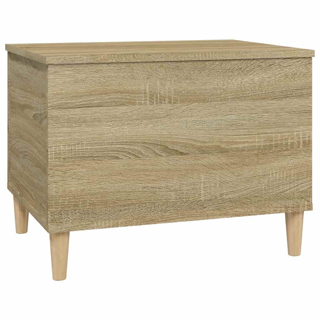 vidaXL Stolik kawowy, dąb sonoma 60x44,5x45 cm materiał drewnopochodny