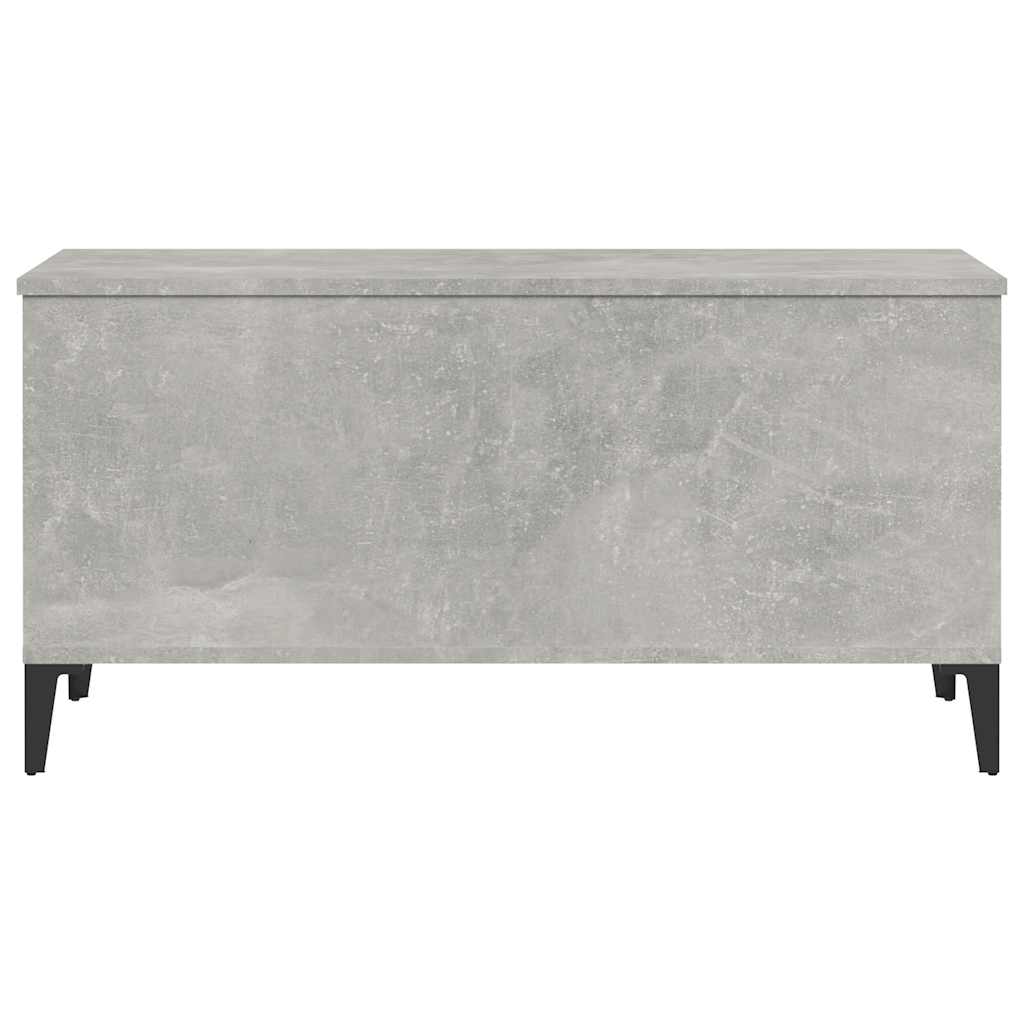 vidaXL Stolik kawowy, szarość betonu, 90x44,5x45 cm