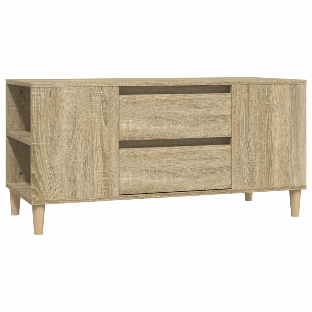 vidaXL Szafka pod TV, dąb sonoma, 102x44,5x50 cm