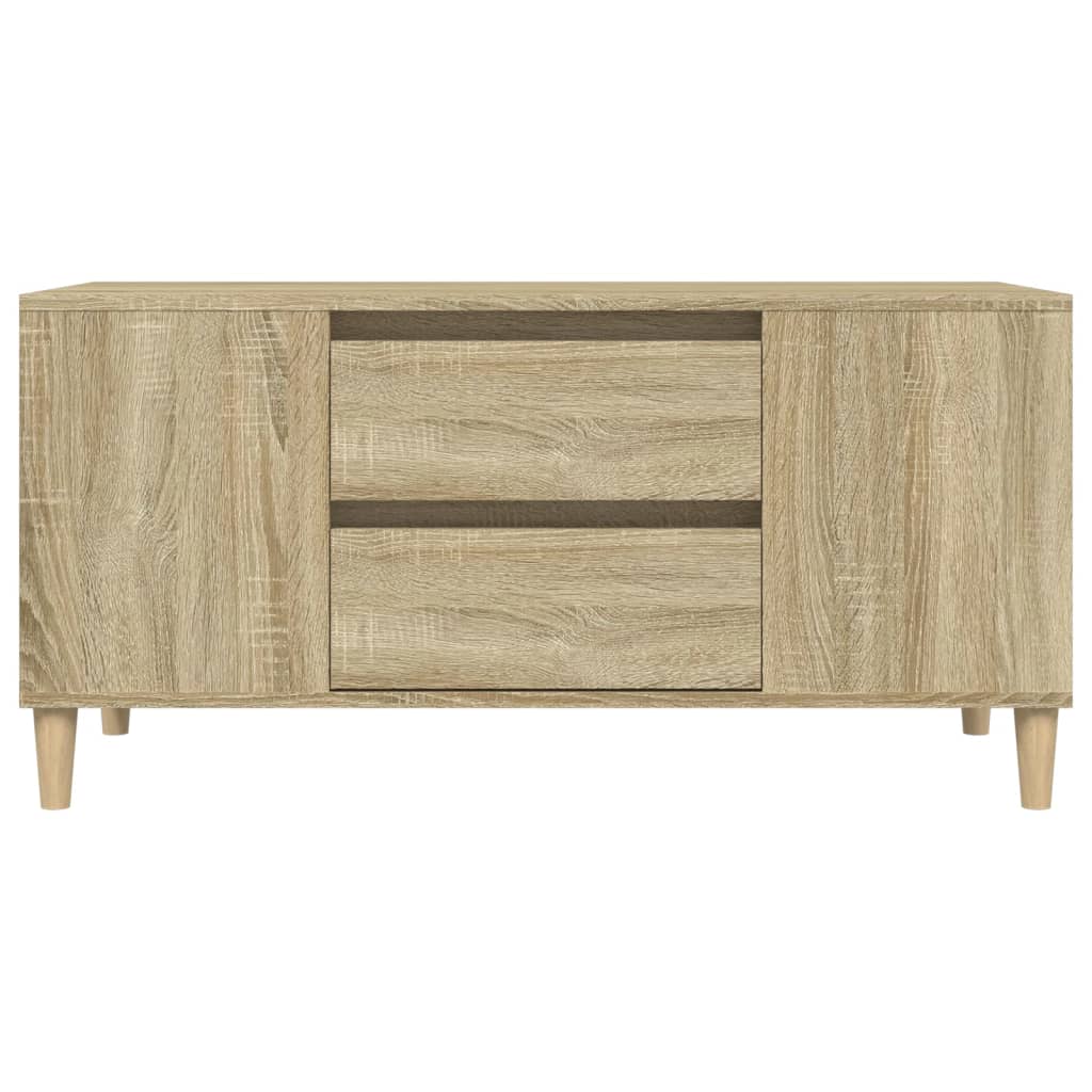 vidaXL Szafka pod TV, dąb sonoma, 102x44,5x50 cm