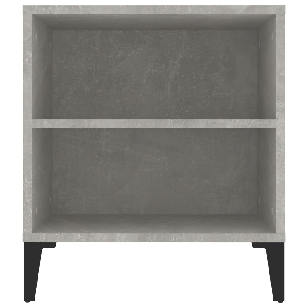 vidaXL Szafka pod TV, szarość betonu, 102x44,5x50 cm