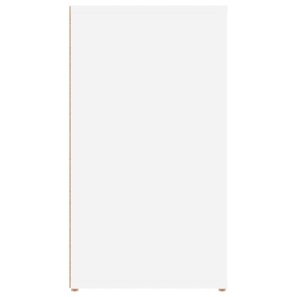 vidaXL Szafka, biała, 100x33x59,5 cm, materiał drewnopochodny