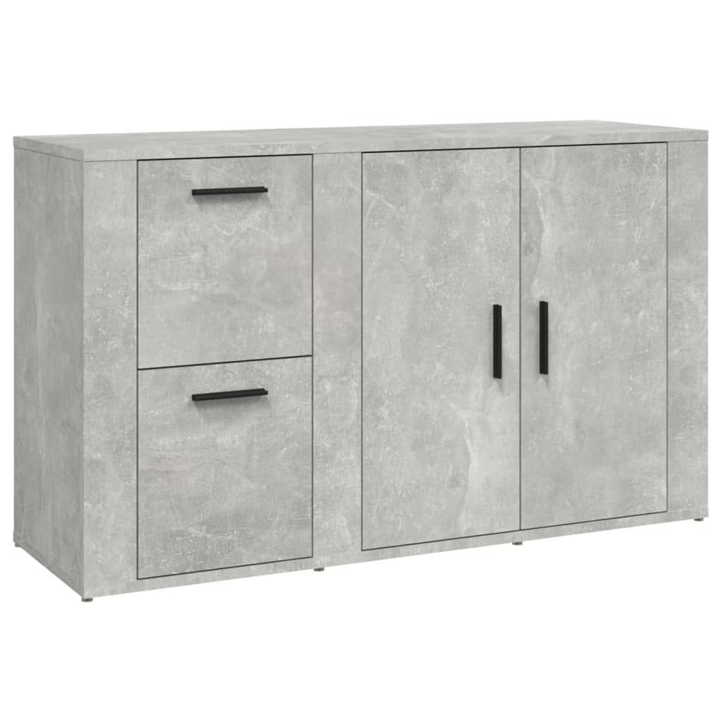vidaXL Szafka, szarość betonu, 100x33x59,5 cm, materiał drewnopochodny