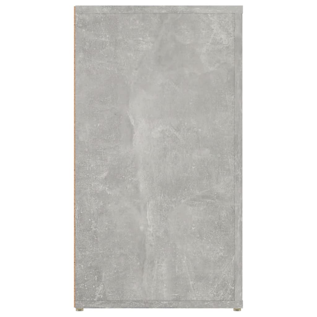vidaXL Szafka, szarość betonu, 100x33x59,5 cm, materiał drewnopochodny