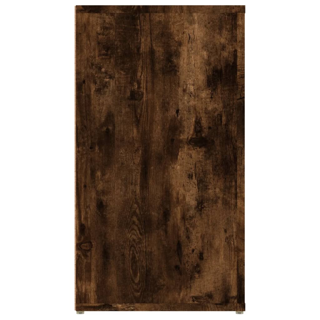vidaXL Szafka, przydymiony dąb, 100x33x59,5, materiał drewnopochodny