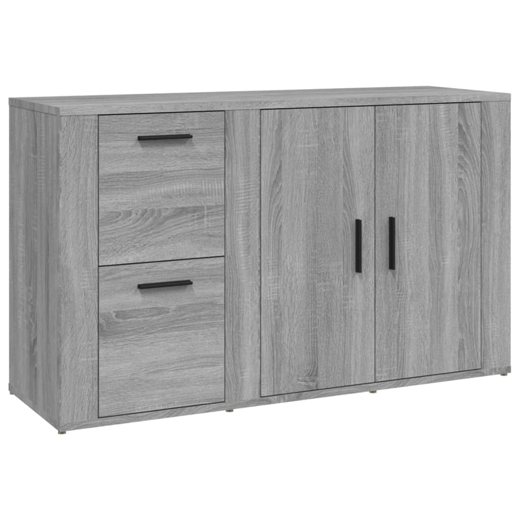 vidaXL Szafka, szary dąb sonoma 100x33x59,5 cm materiał drewnopochodny