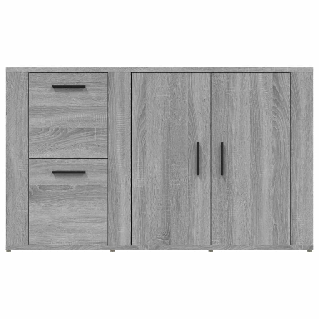 vidaXL Szafka, szary dąb sonoma 100x33x59,5 cm materiał drewnopochodny