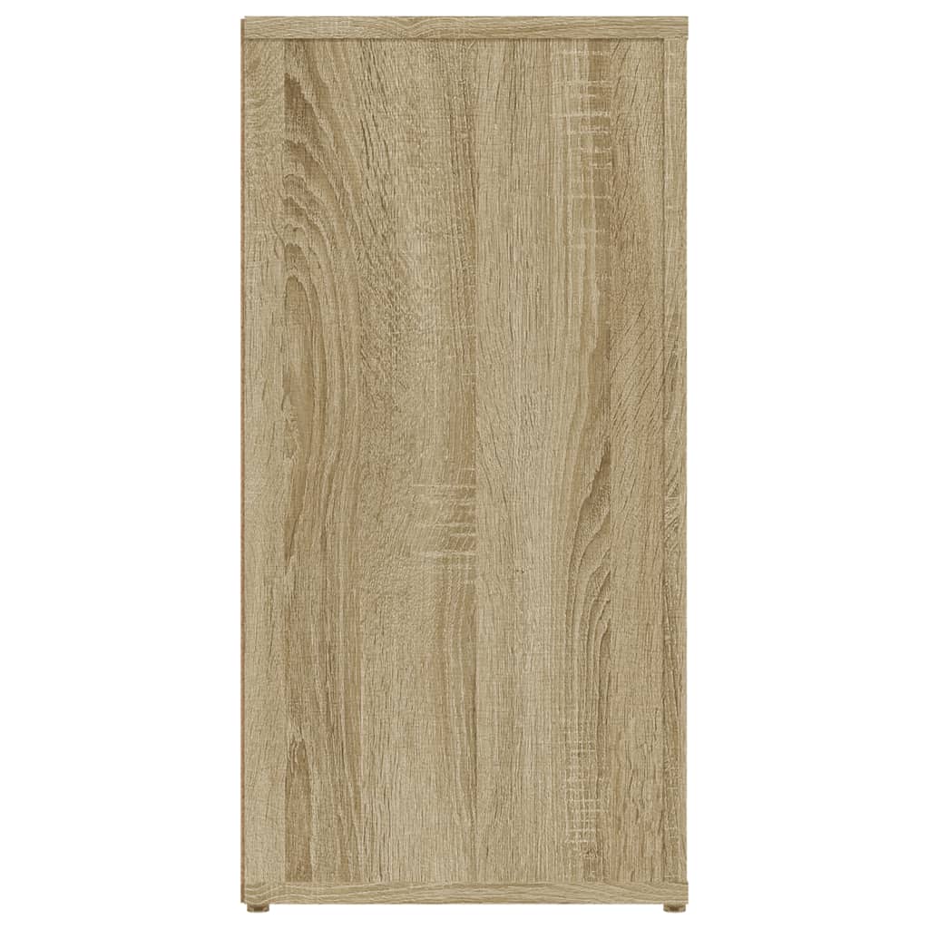 vidaXL Komoda, dąb sonoma, 100x30x59,5 cm, materiał drewnopochodny