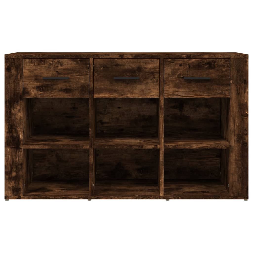 vidaXL Komoda, przydymiony dąb, 100x30x59,5cm, materiał drewnopochodny