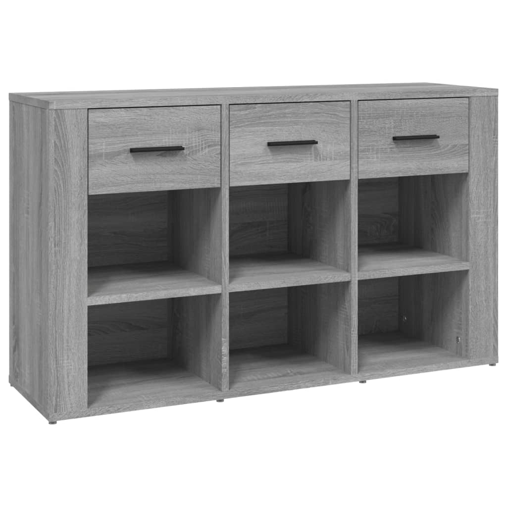 vidaXL Szafka, szary dąb sonoma 100x30x59,5 cm materiał drewnopochodny