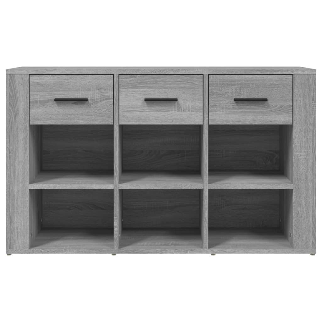 vidaXL Szafka, szary dąb sonoma 100x30x59,5 cm materiał drewnopochodny