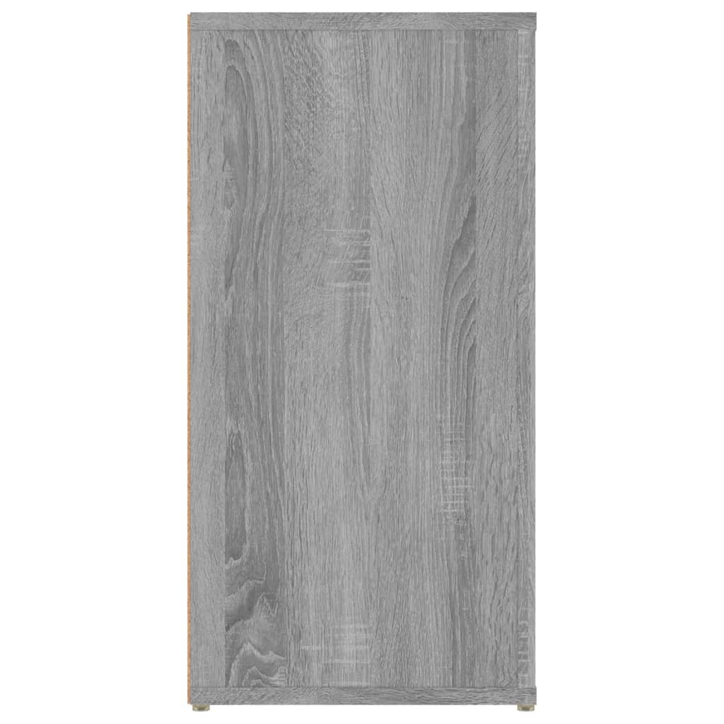 vidaXL Szafka, szary dąb sonoma 100x30x59,5 cm materiał drewnopochodny