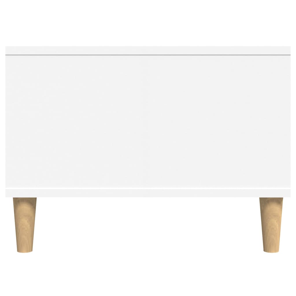 vidaXL Stolik kawowy, biały 90x50x36,5 cm, materiał drewnopochodny