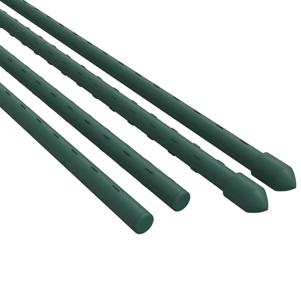 vidaXL Podpórki do roślin, 30 szt., zielone, 180 cm, stalowe