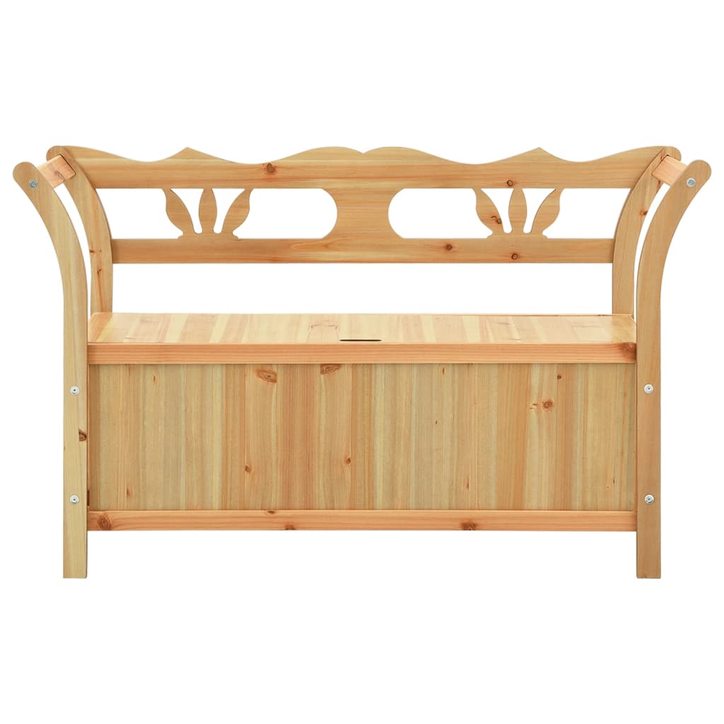 vidaXL Ławka, 107x45x75,5 cm, lite drewno jodłowe